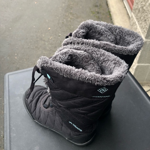 Columbia Sportswear Minx Omni Grip Waterproof Insulated Snow Boots Girls Size 2 - Picture 10 of 16